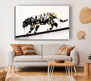 Tiger Canvas Print Wall Art - Medium 20 x 32 Inches