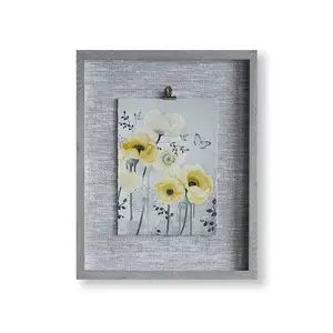 Springtime Petals Framed Floral Print