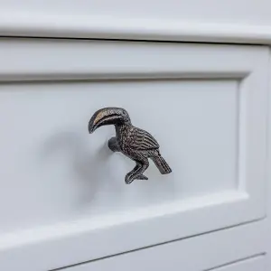 Melody Maison Rustic Toucan Drawer Knob