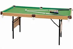 6ft Folding Snooker & Pool Table By Pureline