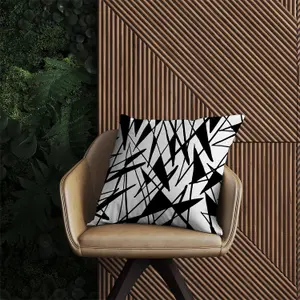 Brush Abstract Pattern Outdoor Cushion 60cm x 60cm