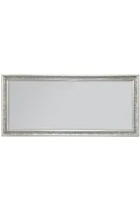 MirrorOutlet Langton Silver Shabby Chic Dress Mirror 160 x 73 CM