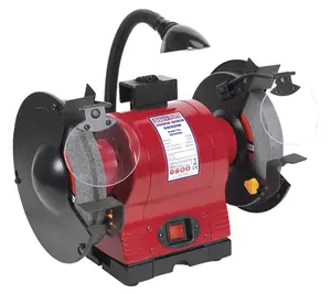 Sealey Bench Grinder 200mm With Work Light 550W/230V With Water Tray BG200WL