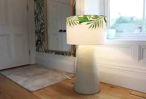 Tropical Leaves  (Ceiling & Lamp Shade) / 45cm x 26cm / Lamp Shade