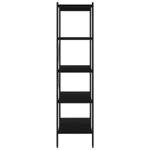 Berkfield 5-Tier Shelving Unit Black 80x40x163 cm