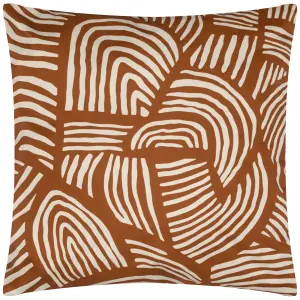 furn. Dunes Abstract UV & Water Resistant Outdoor Polyester Filled Cushion