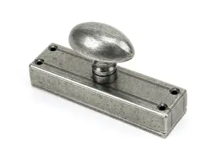 From The Anvil Pewter knob for Cremone Bolt