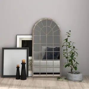 Berkfield Mirror Sand 90x45 cm Iron for Indoor Use