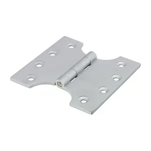 TIMCO Parliament Brass Hinges Satin Chrome - 102 x 100