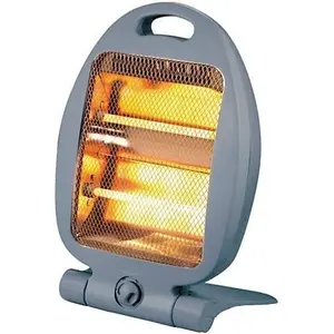 MantraRaj Quartz Electric Heater For Home Office 800W Portable Halogen Free Standing 2 Heat Settings Room Heaters