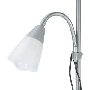 Matt Grey Mother & child floor light