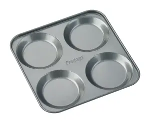 Prestige Black Carbon Steel Dishwasher Safe Non-Stick Bakeware Set with Reinforced Edges Pack of 4