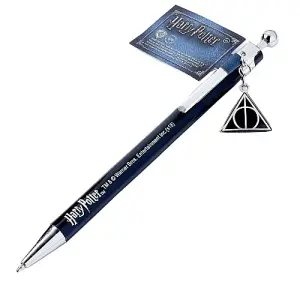 Harry Potter Deathly Hallows Pen Black/Silver (One Size)