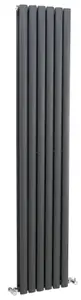 Vertical Double Panel Radiator - 1800mm x 354mm - 3638 BTU - Anthracite- Balterley