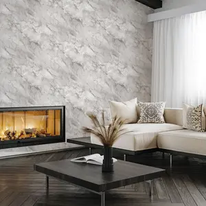 Marble Wallpaper Grey Belgravia 6162