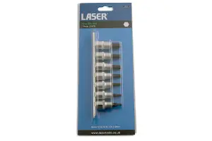 Laser Tools 1791 7pc Hex Socket Bit Set