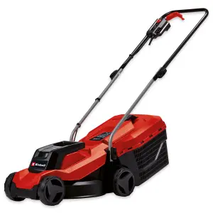 Einhell 32cm Electric Lawn Mower 1000W Rotary Lawnmower With 30L Grass Box 10m Corded- GC-EM 1000/32