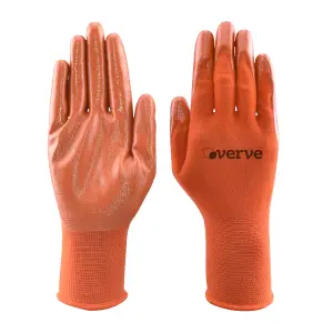 Verve Nylon Mango Gardening gloves Medium, Pair