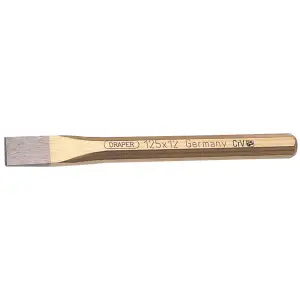 Draper Octagonal Flat Cold Chisel, 12 x 125mm 51546