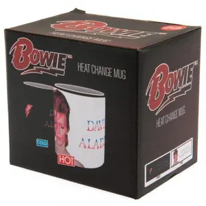 David Bowie Heat Changing Mug Black/White (One Size)