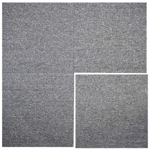 Carpet Tiles Heavy Duty in Grey 20pcs 5SQM Commercial Office Home Shop Retail Flooring