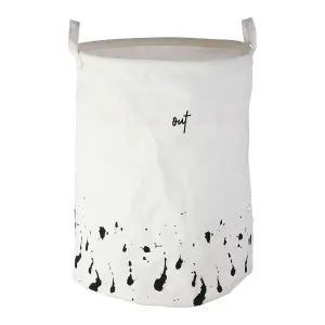 Maison by Premier Speckled Fabric Laundry Basket