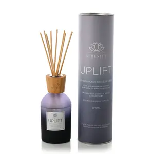 Serenity Uplift Glass Diffuser 220ml Dragonfruit, Grapefruit