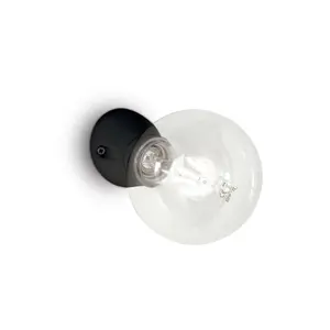 Luminosa Winery 1 Light Wall Light Black