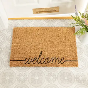 Curly Welcome doormat - Regular 60x40cm