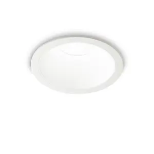 Luminosa Game Round Recessed Downlight White 3000K