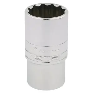 Draper 1/2" Square Drive Hi-Torq 12 Point Deep Socket 32mm 33865