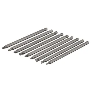 Silverline Extra-Long Power Bit Set 9Pce