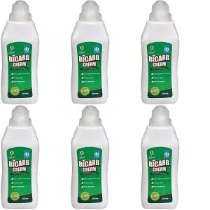 Dri Pak Liquid Bicarbonate 500ml Gentle Non Scratch Cream Cleaner (Pack of 6)