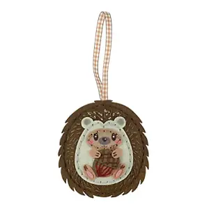 FELT KIT HEDGEHOG - Felt Decoration Kit: Hedgehog - Trimits