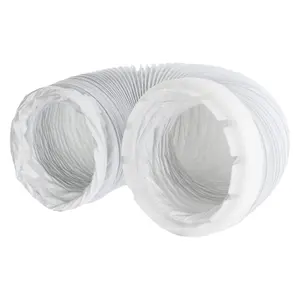 SPARES2GO Vent Hose & Adaptor Kit compatible with Hotpoint Tumble Dryer (2 Metres, 4'' Fitting)