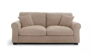 Lush Beige Full Back 3 Seater Set