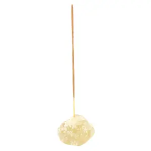 Something Different Citrine Crystal Incense Stick Holder Yellow (One Size)