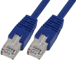 PRO SIGNAL - RJ45 to RJ45 Cat5e S/FTP Ethernet Patch Lead 2m Blue