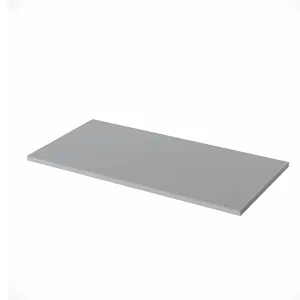 Nes Home 805mm Grey MDF Bathroom Worktop For Vanity Cabinet