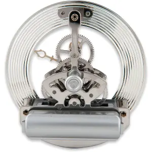 86mm Silver Skeleton Clock - Project Kits