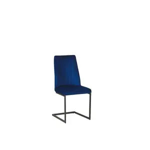 Caldicott Upholstered Dining Chair (Set of 2) Blue