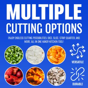 Multi Slicer Chopper And Dicer Vegetable Fruit Mixer Cutter Kitchen Blending Tool