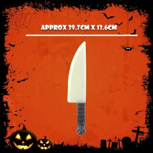 Halloween Weapon Prop Glow In The Dark Prop Trick or Treat Party 39.7cm