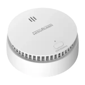 WisuAlarm HY-SA30A-R8 Wireless Interconnected Battery Powered Smoke Alarm