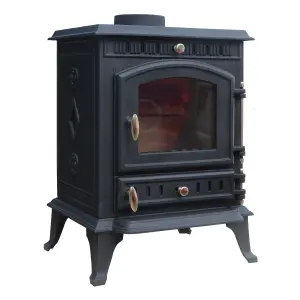 HEATSURE Wood Burner Stoves Multi-fuel Fireplace  Woodburning Heater Warm 7KW