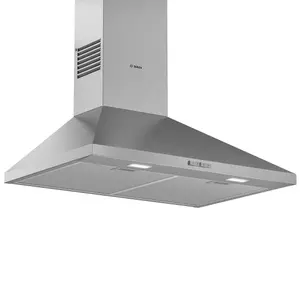 Bosch Serie 2 DWP74BC50B Stainless steel Chimney Cooker hood, (W)75cm