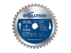 Evolution Mild Steel Cutting Mitre Saw Blade 185 x 20mm x 40T