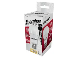 Energizer S8865 LED BC (B22) Opal GLS Non-Dimmable Bulb, Warm White 1521 lm 13.2W ENGS8865