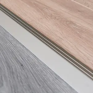 Self-adhesive anodised aluminium door floor bar edge trim threshold profile 900mm x 41mm x 16mm a47 Inox