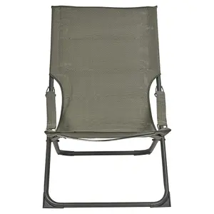 URBNLIVING 93cm Height Green 4 Position Adjustable Folding Chair